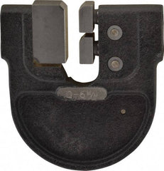 YPG - 1/4 Inch, Cast Iron 1x Frame Snap Gage - 0.00005; 0.0001 Inch Graduation, Hardened Tool Steel Anvil - Eagle Tool & Supply