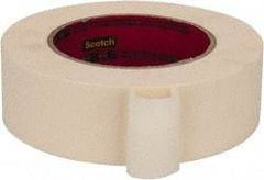 3M - 1-1/2" Wide x 60 Yd Long Tan Paper Masking Tape - Series 213, 6 mil Thick, 27 In/Lb Tensile Strength - Eagle Tool & Supply