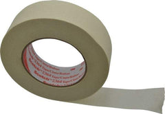 3M - 1-1/2" Wide x 60 Yd Long Tan Paper Masking Tape - Series 2364, 6.5 mil Thick, 24 In/Lb Tensile Strength - Eagle Tool & Supply