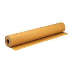 3M - 18" Wide x 60 Yd Long Gold Poly-Coated Paper Masking Paper - 2 mil Thick, 17 In/Lb Tensile Strength - Eagle Tool & Supply