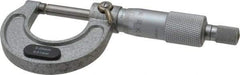 Value Collection - 0 to 25mm Range, 0.01mm Graduation, Mechanical Outside Micrometer - Ratchet Stop Thimble, Accurate to 0.004mm - Eagle Tool & Supply
