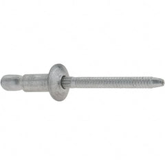 RivetKing - Size 64 Dome Head Aluminum Structural with Locking Stem Blind Rivet - Eagle Tool & Supply