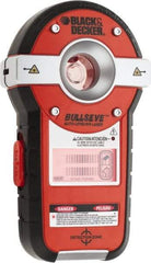 Black & Decker - 2 Beam 20' Max Range Level with Stud Sensor - Red Beam, 1/8" at 10' & 3mm at 3m Accuracy, Battery Included - Eagle Tool & Supply