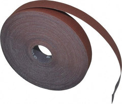 3M - 1" x 50 Yd 240 Grit Aluminum Oxide Cloth Roll - Very Fine Grade, J Weighted Backing - Eagle Tool & Supply