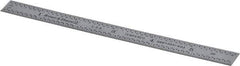 TESA Brown & Sharpe - 6" Long, 1/64, 1/50, 1/32, 1/10" Graduation, Flexible Steel Rule - 3R Graduation Style, 1/2" Wide, Silver, Satin Chrome Finish - Eagle Tool & Supply