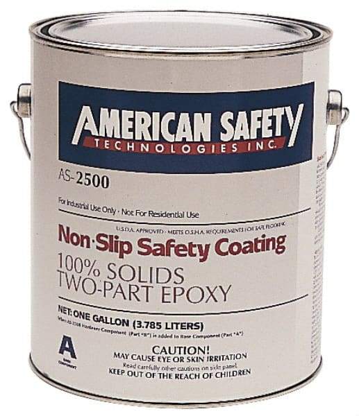American Safety Technology - 1 Gal Black Antislip Epoxy - Eagle Tool & Supply