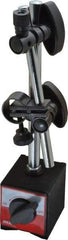 Value Collection - 130 Lb Magnetic Force, Fine Adjustment Indicator Positioner & Holder with Base - Post & Rod, Rectangular Base, 55mm Base Height, 63mm Base Length, 50mm Base Width - Eagle Tool & Supply