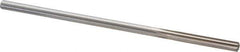 Alvord Polk - #9 High Speed Steel 6 Flute Chucking Reamer - Straight Flute, 0.1895" Straight Shank, 1-1/4" Flute Length, 5" OAL - Eagle Tool & Supply
