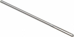 Alvord Polk - #32 High Speed Steel 4 Flute Chucking Reamer - Straight Flute, 0.112" Straight Shank, 7/8" Flute Length, 3-1/2" OAL - Eagle Tool & Supply
