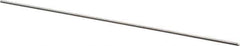 Alvord Polk - #68 High Speed Steel 4 Flute Chucking Reamer - Straight Flute, 0.029" Straight Shank, 1/2" Flute Length, 2-1/2" OAL - Eagle Tool & Supply