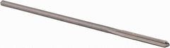 Alvord Polk - 0.123" High Speed Steel 4 Flute Dowel Pin Chucking Reamer - Eagle Tool & Supply