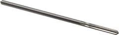 Alvord Polk - 0.1855" High Speed Steel 6 Flute Chucking Reamer - Straight Flute, 0.1805" Straight Shank, 1-1/8" Flute Length, 4-1/2" OAL - Eagle Tool & Supply