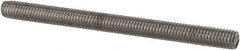 Value Collection - #10-32 2-1/2" OAL Fully Threaded Stud - Carbon Steel, Plain Finish - Eagle Tool & Supply