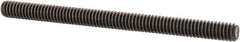 Value Collection - 1/4-20 3-1/2" OAL Fully Threaded Stud - Carbon Steel, Plain Finish - Eagle Tool & Supply