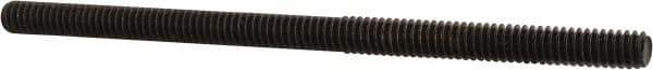 Value Collection - 1/4-20 4-1/2" OAL Fully Threaded Stud - Carbon Steel, Plain Finish - Eagle Tool & Supply