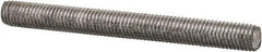 Value Collection - 1/4-28 2-1/2" OAL Fully Threaded Stud - Carbon Steel, Plain Finish - Eagle Tool & Supply