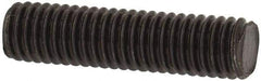 Value Collection - M5x0.8 20mm OAL Fully Threaded Stud - Carbon Steel, Plain Finish, Metric - Eagle Tool & Supply