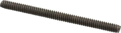 Value Collection - #4-40 1-1/2" OAL Fully Threaded Stud - Stainless Steel, Plain Finish - Eagle Tool & Supply