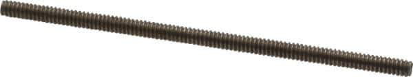 Value Collection - #4-40 2-1/2" OAL Fully Threaded Stud - Stainless Steel, Plain Finish - Eagle Tool & Supply
