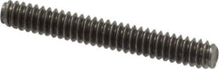 Value Collection - #6-32 1" OAL Fully Threaded Stud - Stainless Steel, Plain Finish - Eagle Tool & Supply