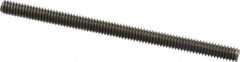 Value Collection - 1/4-20 4" OAL Fully Threaded Stud - Stainless Steel, Plain Finish - Eagle Tool & Supply