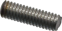 Value Collection - 5/16-18 1" OAL Fully Threaded Stud - Stainless Steel, Plain Finish - Eagle Tool & Supply