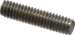 Value Collection - 5/16-18 1-1/4" OAL Fully Threaded Stud - Stainless Steel, Plain Finish - Eagle Tool & Supply