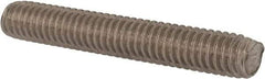 Value Collection - 5/16-18 2" OAL Fully Threaded Stud - Stainless Steel, Plain Finish - Eagle Tool & Supply