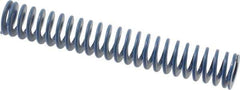Associated Spring Raymond - 1-1/4" Hole Diam, 5/8" Rod Diam, 8" Free Length, Blue Die Spring - 352 Lb Max Deflection, 4" Max Deflection, Medium Duty, Chromium Alloy Steel - Eagle Tool & Supply