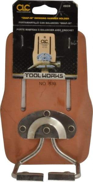CLC - Hammer Holster - Leather, Natural - Eagle Tool & Supply