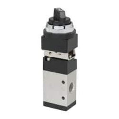 ARO/Ingersoll-Rand - 1/4" NPT Manual Mechanical Valve - 3-Way, 2 Position, Selector/Manual & 0.7 CV Rate - Eagle Tool & Supply