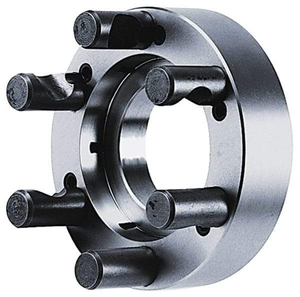 Value Collection - Adapter Back Plate for 8-1/4" Diam Self Centering Lathe Chucks - D1-4 Mount - Eagle Tool & Supply