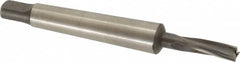 Value Collection - 1/4" Diam, 3 Flutes, Morse Taper Shank, Interchangeable Pilot Counterbore - Eagle Tool & Supply