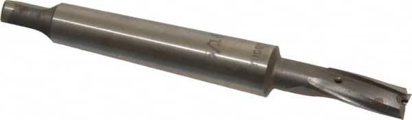 Value Collection - 5/16" Diam, 3 Flutes, Morse Taper Shank, Interchangeable Pilot Counterbore - Eagle Tool & Supply