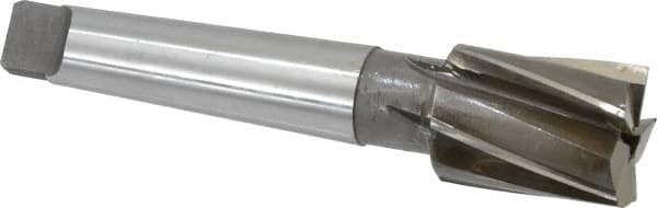 Value Collection - 1-3/4" Diam, 5 Flutes, Morse Taper Shank, Interchangeable Pilot Counterbore - Eagle Tool & Supply