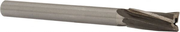Value Collection - 37/64" Diam, 1/2" Shank, Diam, 3 Flutes, Straight Shank, Interchangeable Pilot Counterbore - Eagle Tool & Supply