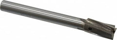 Value Collection - 43/64" Diam, 1/2" Shank, Diam, 3 Flutes, Straight Shank, Interchangeable Pilot Counterbore - Eagle Tool & Supply