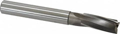 Value Collection - 17/32" Diam, 1/2" Shank, Diam, 3 Flutes, Straight Shank, Interchangeable Pilot Counterbore - Eagle Tool & Supply