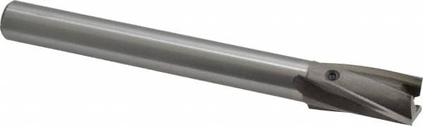 Value Collection - 5/8" Diam, 1/2" Shank, Diam, 3 Flutes, Straight Shank, Interchangeable Pilot Counterbore - Eagle Tool & Supply
