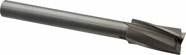 Value Collection - 3/4" Diam, 1/2" Shank, Diam, 3 Flutes, Straight Shank, Interchangeable Pilot Counterbore - Eagle Tool & Supply