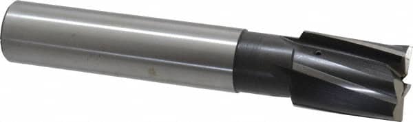 Value Collection - 1-1/2" Diam, 1-1/4" Shank, Diam, 5 Flutes, Straight Shank, Interchangeable Pilot Counterbore - Eagle Tool & Supply