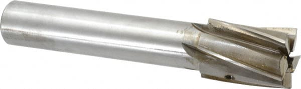 Value Collection - 1-5/8" Diam, 1-1/4" Shank, Diam, 5 Flutes, Straight Shank, Interchangeable Pilot Counterbore - Eagle Tool & Supply