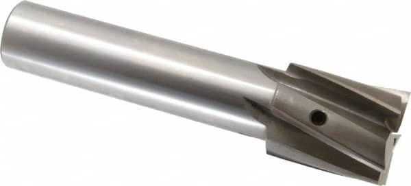 Value Collection - 2" Diam, 1-1/2" Shank, Diam, 5 Flutes, Straight Shank, Interchangeable Pilot Counterbore - Eagle Tool & Supply