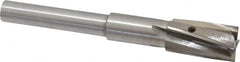 Value Collection - 25/32" Diam, 1/2" Shank, Diam, 4 Flutes, Straight Shank, Interchangeable Pilot Counterbore - Eagle Tool & Supply