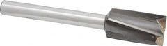 Value Collection - 1" Diam, 1/2" Shank, Diam, 4 Flutes, Straight Shank, Interchangeable Pilot Counterbore - Eagle Tool & Supply