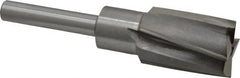 Value Collection - 1-5/16" Diam, 1/2" Shank, Diam, 4 Flutes, Straight Shank, Interchangeable Pilot Counterbore - Eagle Tool & Supply