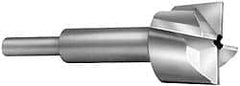 Value Collection - 11/32" Diam, 1/4" Shank, Diam, 4 Flutes, Straight Shank, Interchangeable Pilot Counterbore - Eagle Tool & Supply