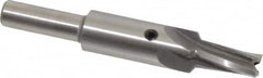 Value Collection - 1/4" Diam, 1/4" Shank, Diam, 4 Flutes, Straight Shank, Interchangeable Pilot Counterbore - Eagle Tool & Supply