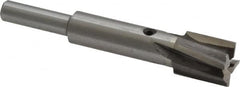Value Collection - 1/2" Diam, 1/4" Shank, Diam, 4 Flutes, Straight Shank, Interchangeable Pilot Counterbore - Eagle Tool & Supply