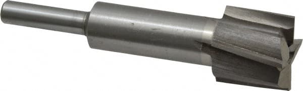 Value Collection - 25/32" Diam, 1/4" Shank, Diam, 4 Flutes, Straight Shank, Interchangeable Pilot Counterbore - Eagle Tool & Supply